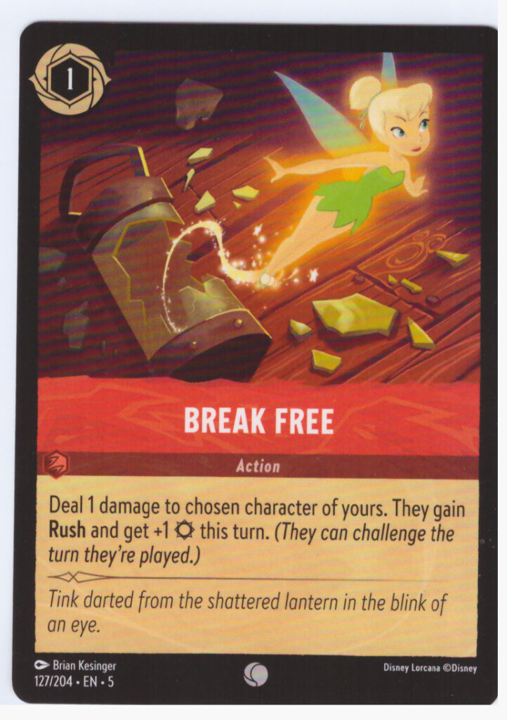 Lorcana Shimmering Skies – Break Free 127/204