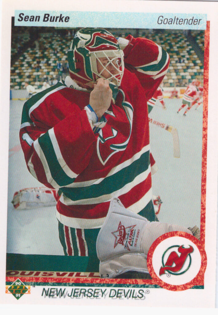 1990/91 Upper Deck – S.Burke Njd 66