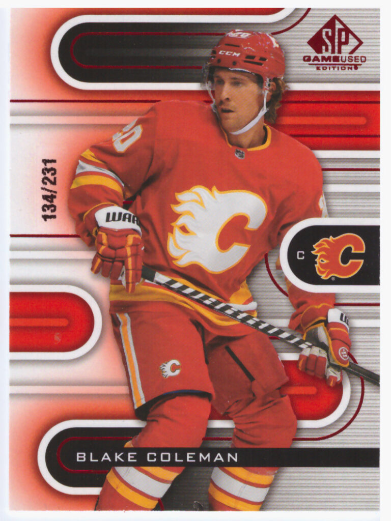 2022/23 SP Game Used – B.Coleman Cal 41   /231