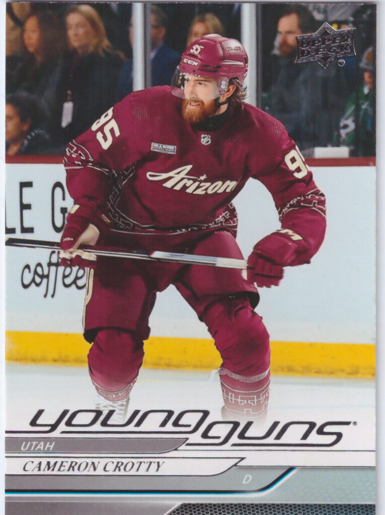 2024/25 Upper Deck Series 1 – C.Crotty Utah 238