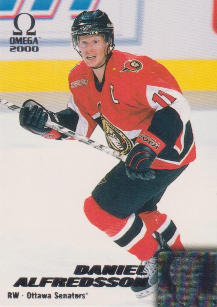 1999/00 Pacific Omega – D. Alfredsson Ott 156