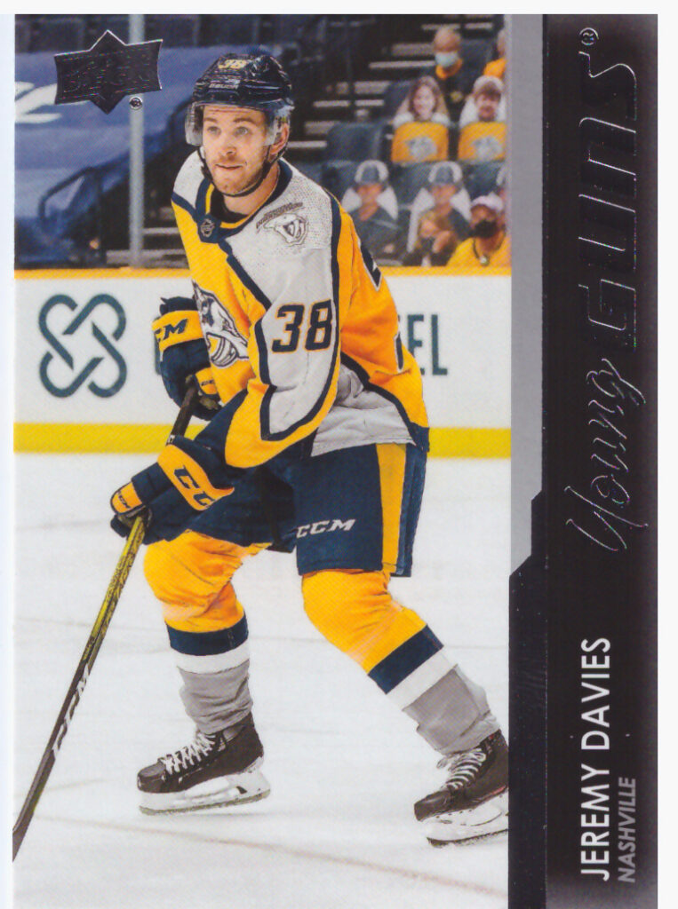 2021/22 Upper Deck Series 1 – J.Davies Nas 237