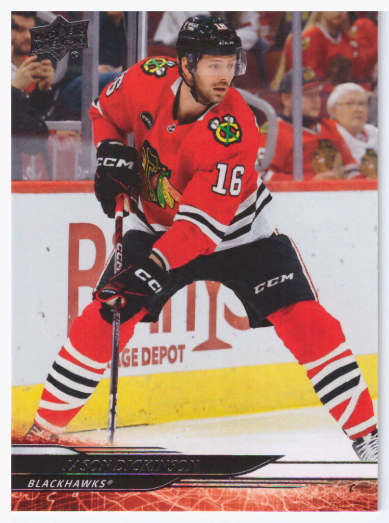 2024/25 Upper Deck Series 1 – J.Dickinson Chi 45