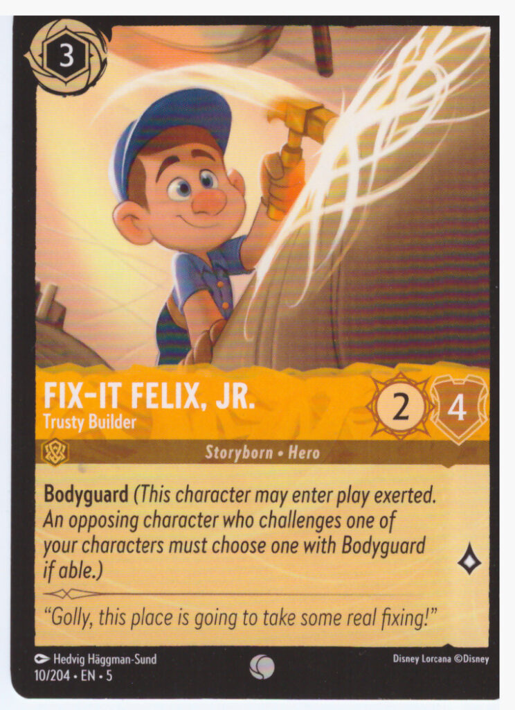 Lorcana Shimmering Skies – Fix-It Felix, Jr. 10/204