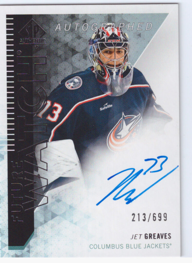 2023/24 SP Authentic – J.Greaves Cbs RFWA-JG   /699