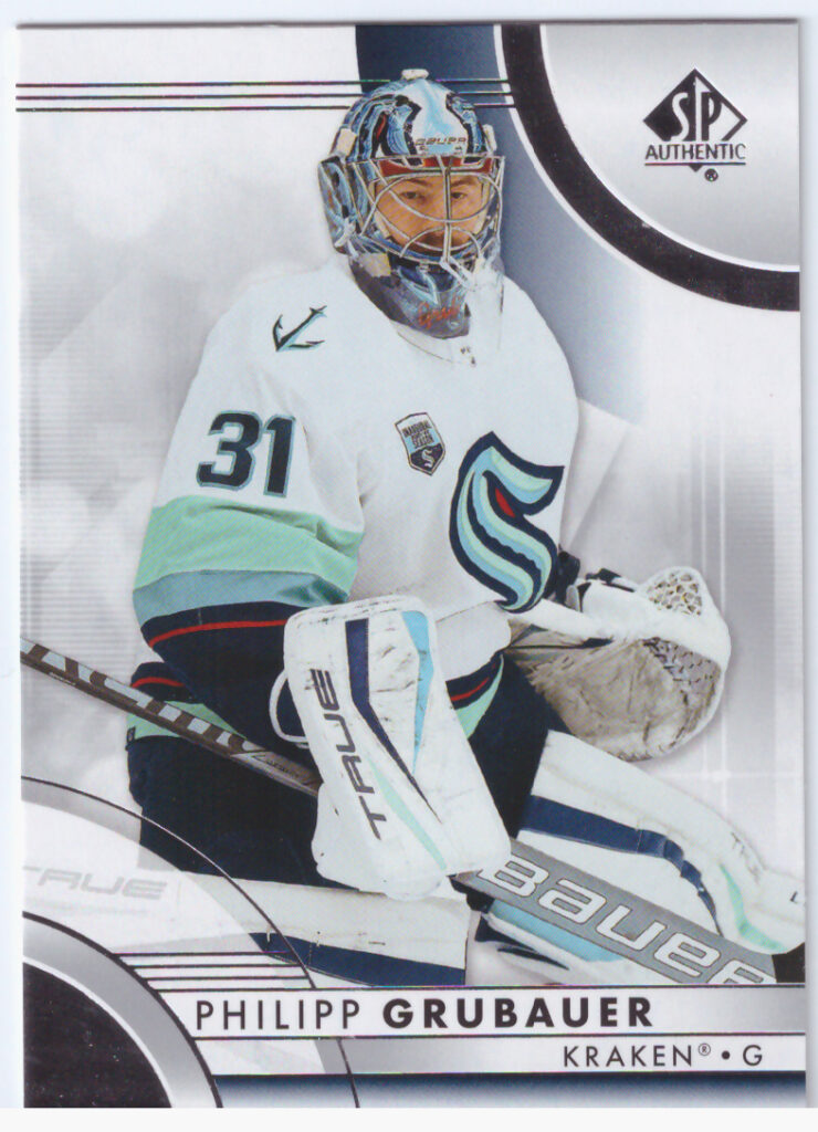 2023/24 SP Authentic – Philipp Grubauer Seattle Kraken 89