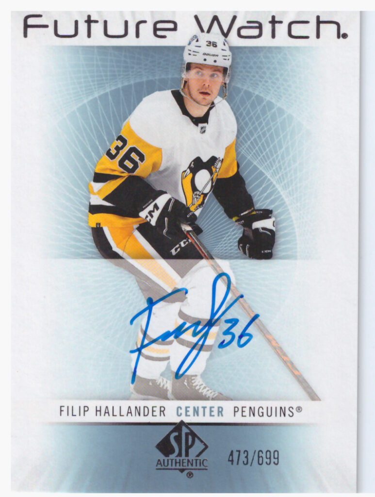 2023/24 SP Authentic – F.Hallander Pit RFWA-FH   /699