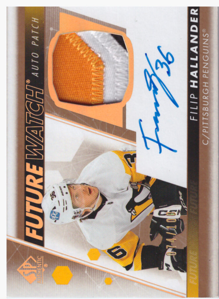 2023/24 SP Authentic – F.Hallander Pit FWAP-FH   /100