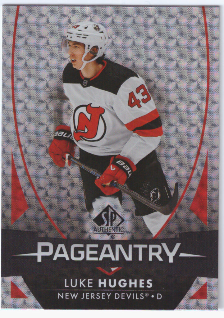 2023/24 SP Authentic – L.Hughes Njd P-68