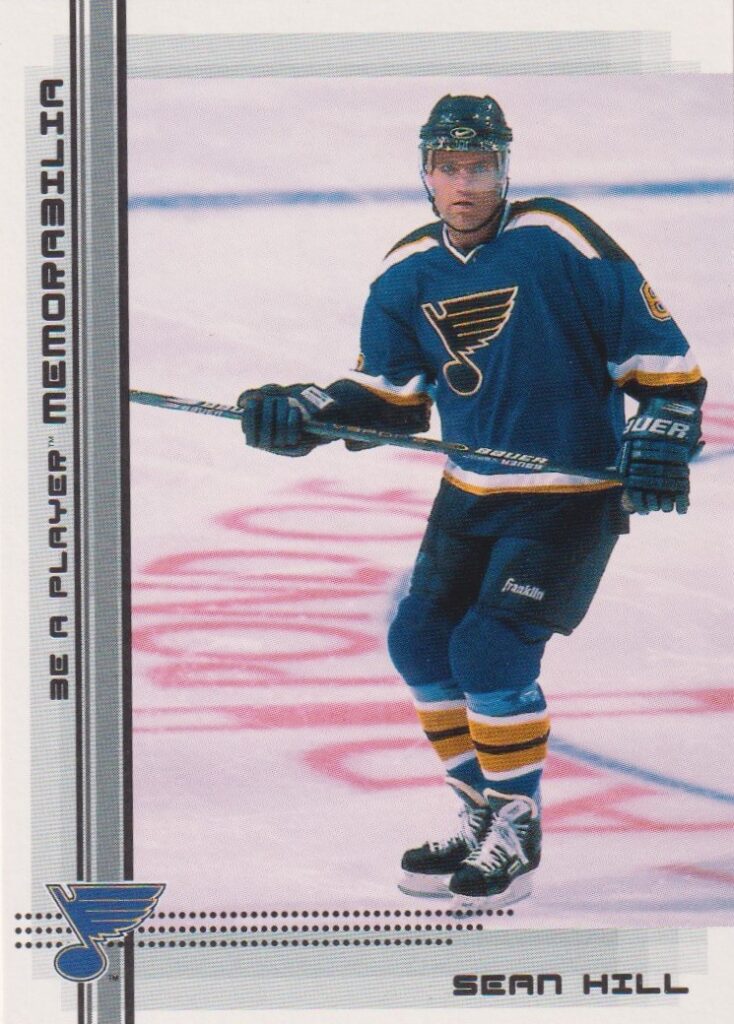 2000/01 Be a player memorabilia – S. Hill Stl 445