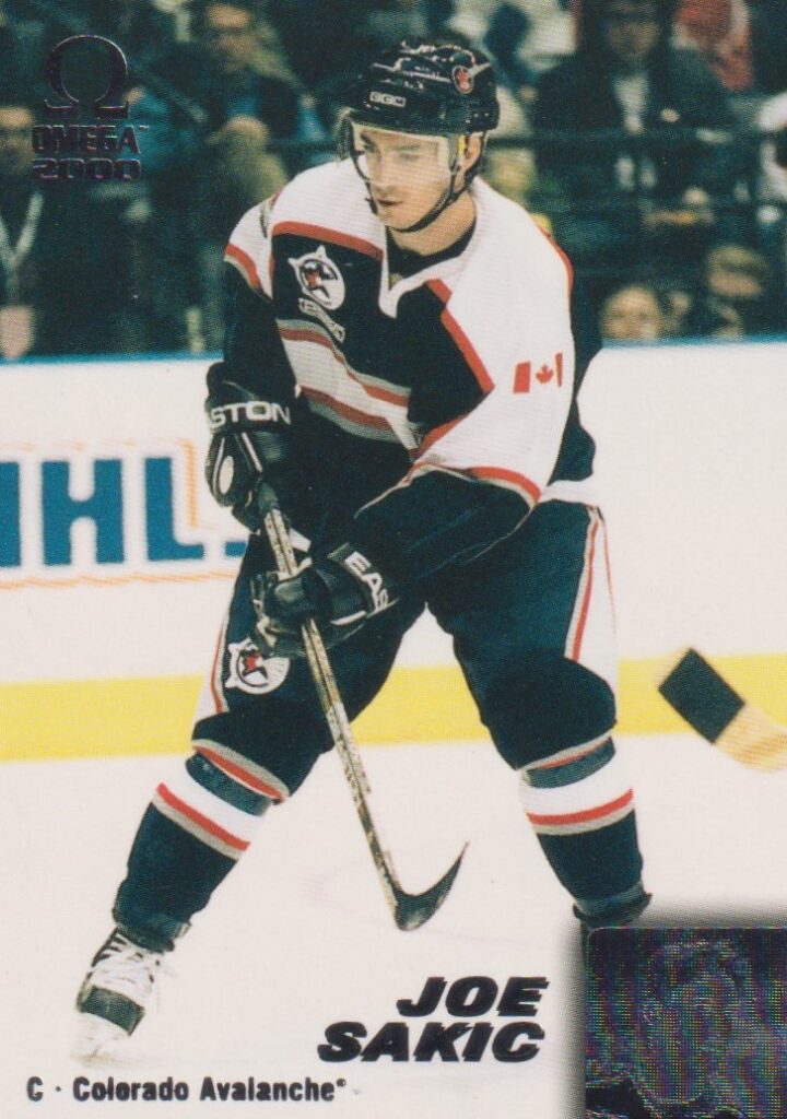 1999/00 Pacific Omega – J. Sakic Col 66