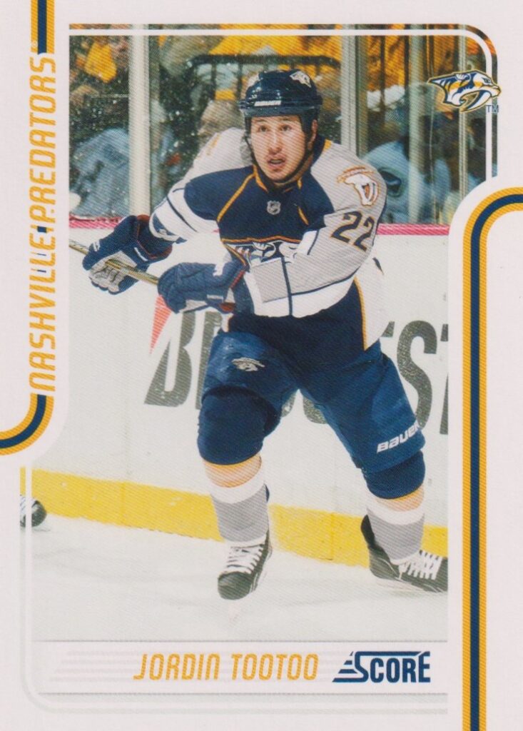 2011/12 Score – J. Tootoo Nas 268