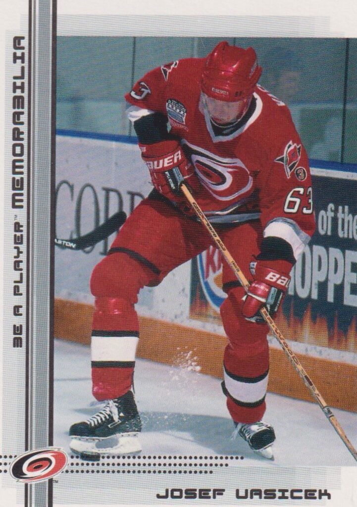 2000/01 Be a player memorabilia – J. Vasicek Car 429