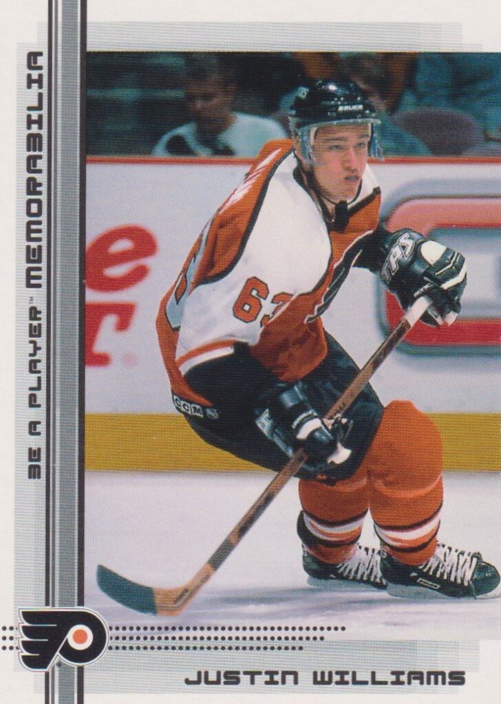 2000/01 Be a player memorabilia – J. Williams Phi 444