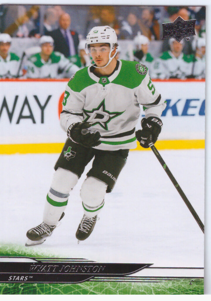 2024/25 Upper Deck Series 1 – Wyatt Johnston Dallas Stars 63