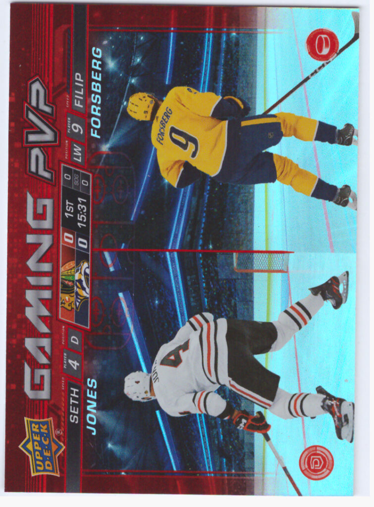 2024/25 Upper Deck Series 1 – S.Jones, F.Forsberg GPVP-8