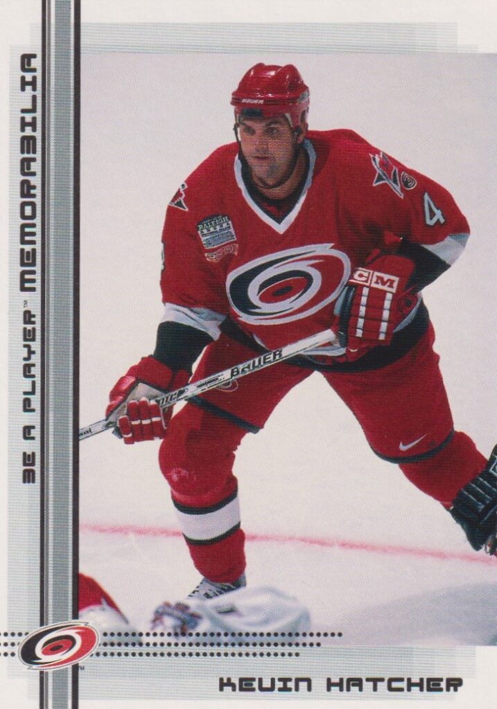 2000/01 Be a player memorabilia – K. Hatcher Car 466