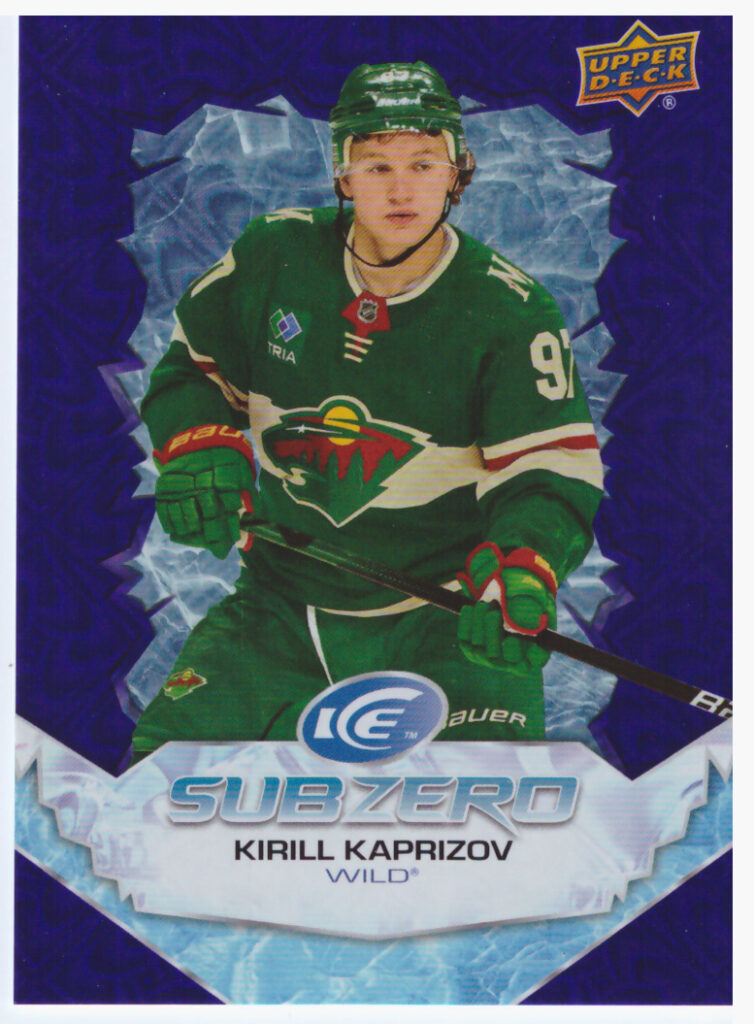 2022/23 UD Ice – K.Kaprizov Min SZ-KK