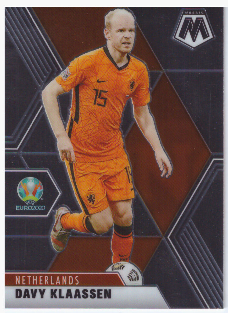2021 Panini Mosaic EURO 2020 – D.Klaassen Netherlands 146