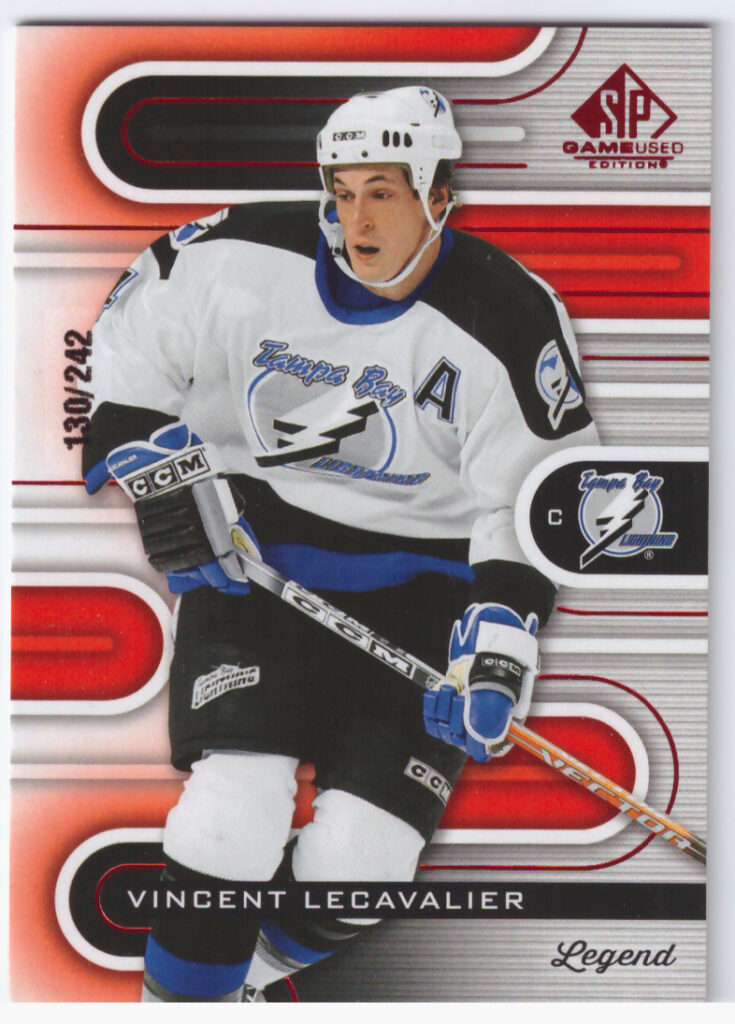 2022/23 SP Game Used – V.Lecavalier Tbl 144   /242