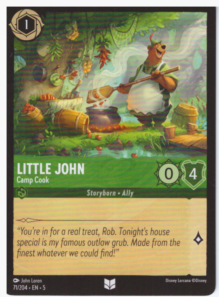 Lorcana Shimmering Skies – Little John 71/204