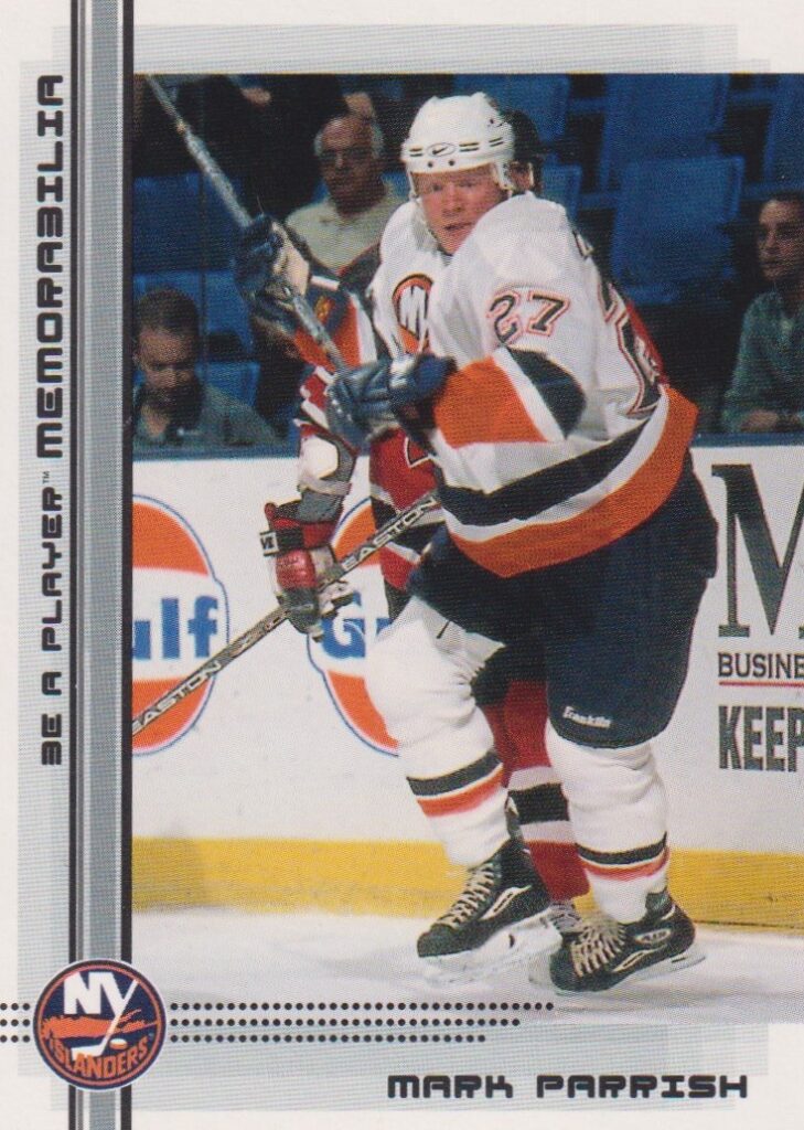2000/01 Be a player memorabilia – M. Parrish Nyi 482