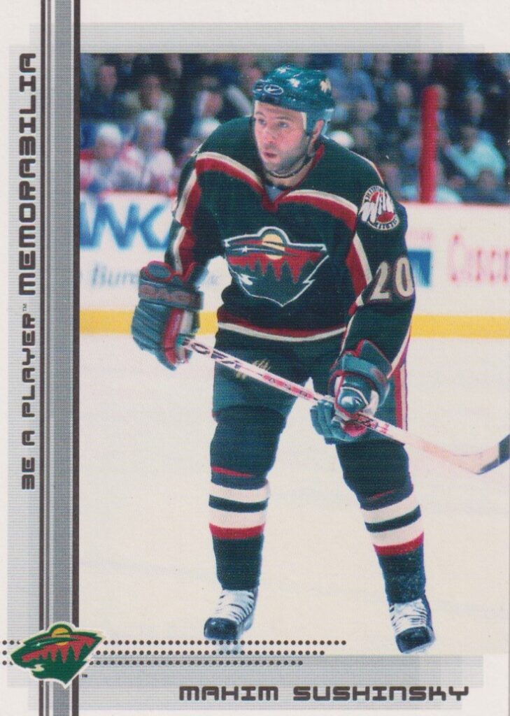 2000/01 Be a player memorabilia – M. Sushinsky Min 412
