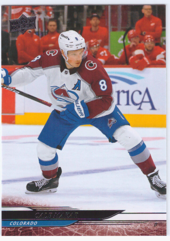 2024/25 Upper Deck Series 1 – C.Makar Col 48