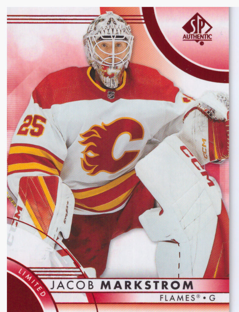 2023/24 SP Authentic – J.Markstrom Cal 49