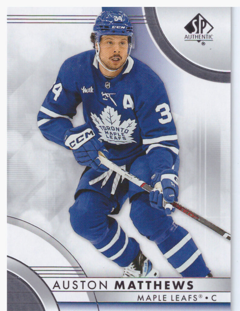 2023/24 SP Authentic – Austin Matthews Toronto Maple Leafs 4