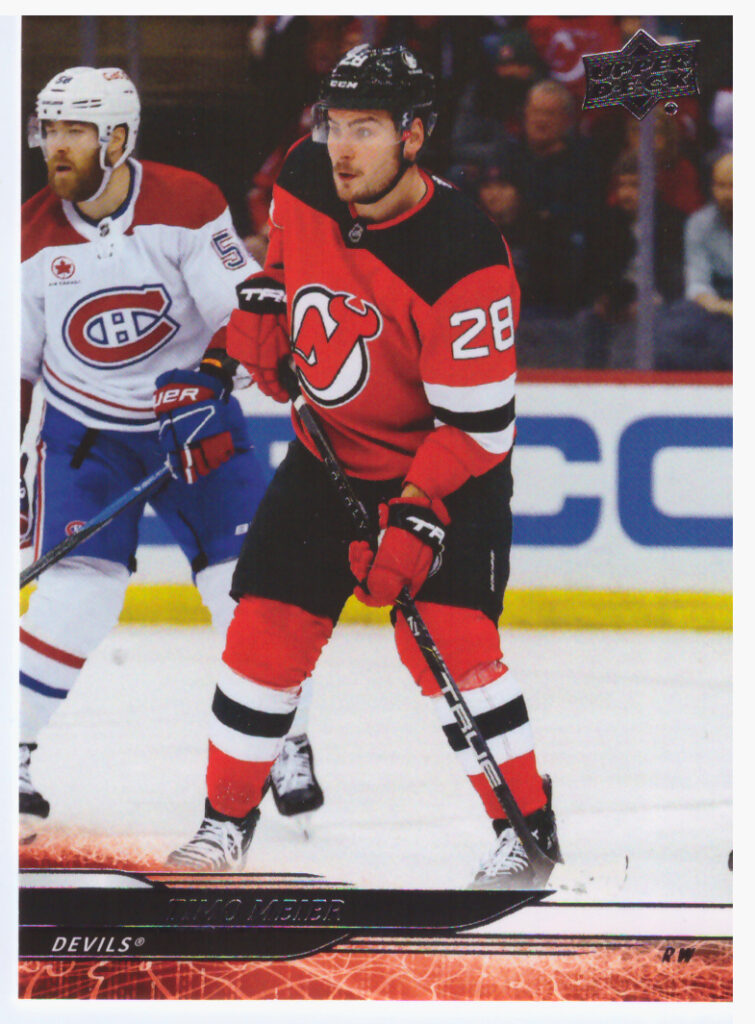 2024/25 Upper Deck Series 1 – T.Meier Njd 113