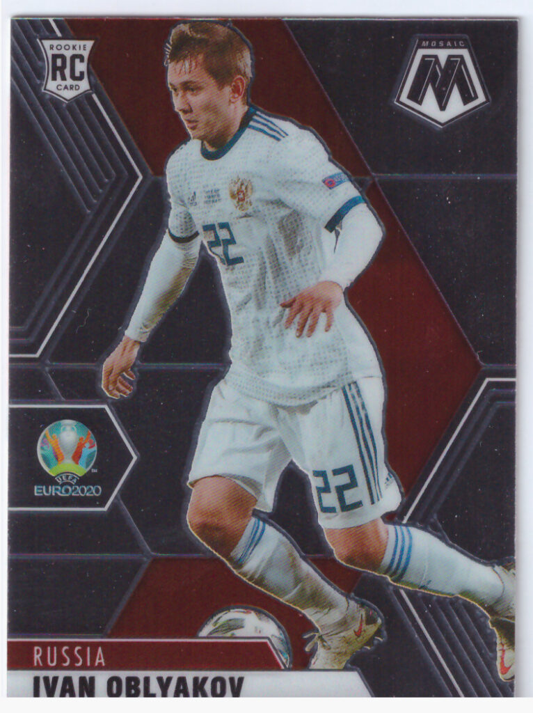2021 Panini Mosaic EURO 2020 – I.Oblyakov Russia 72
