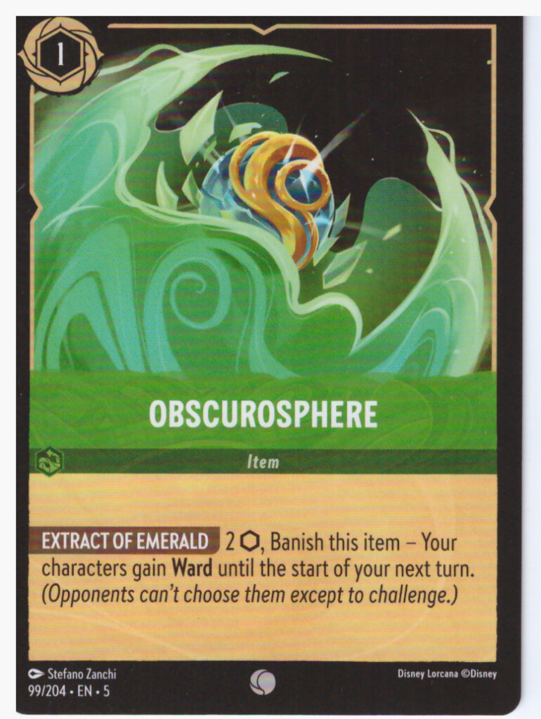 Lorcana Shimmering Skies – Obscurosphere 99/204