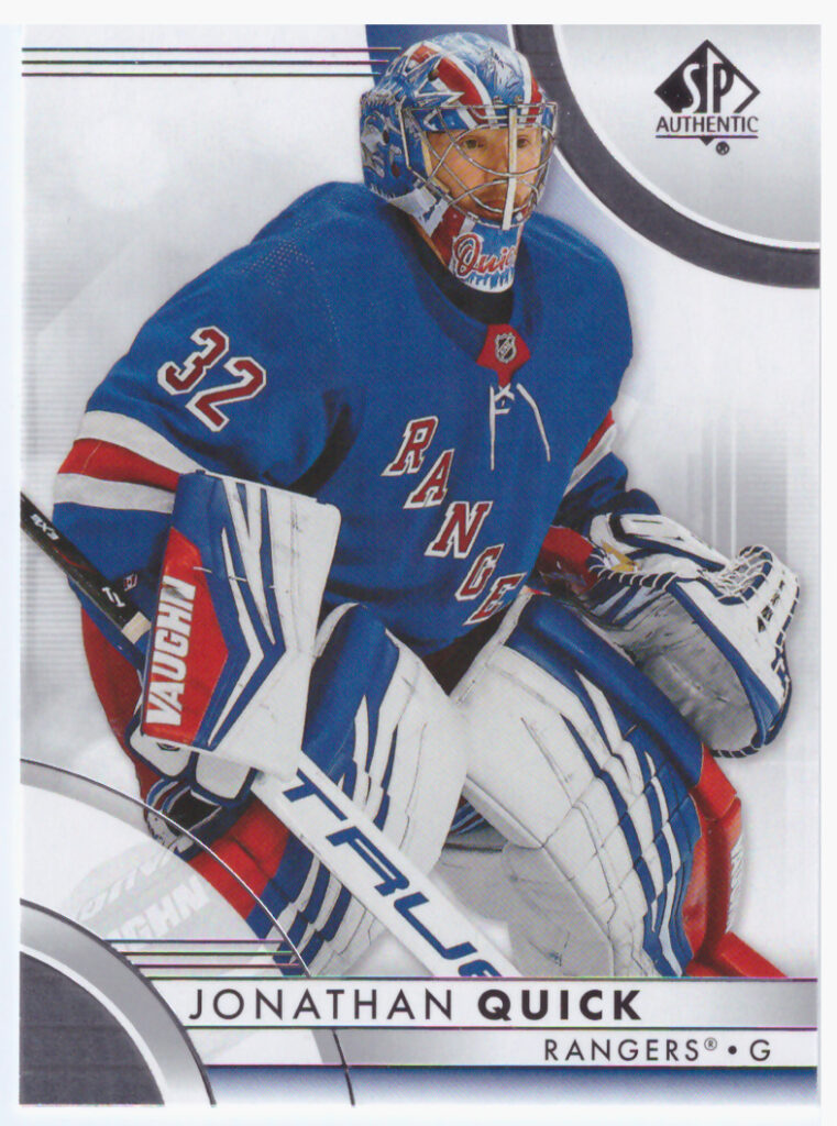 2023/24 SP Authentic – J.Quick Nyr 34