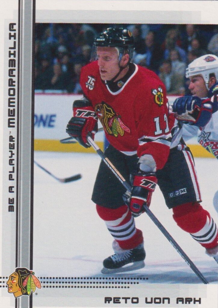 2000/01 Be a player memorabilia – R. Von Arh Chi 459