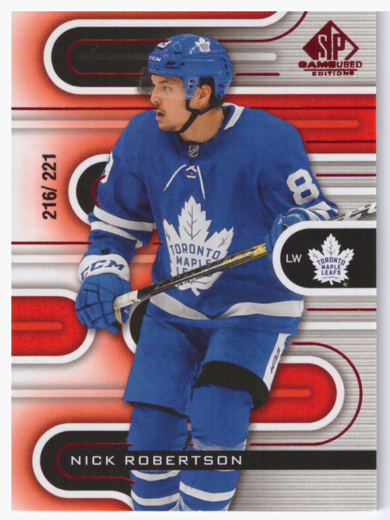 2022/23 SP Game Used – N.Robertson Tor 55   /221