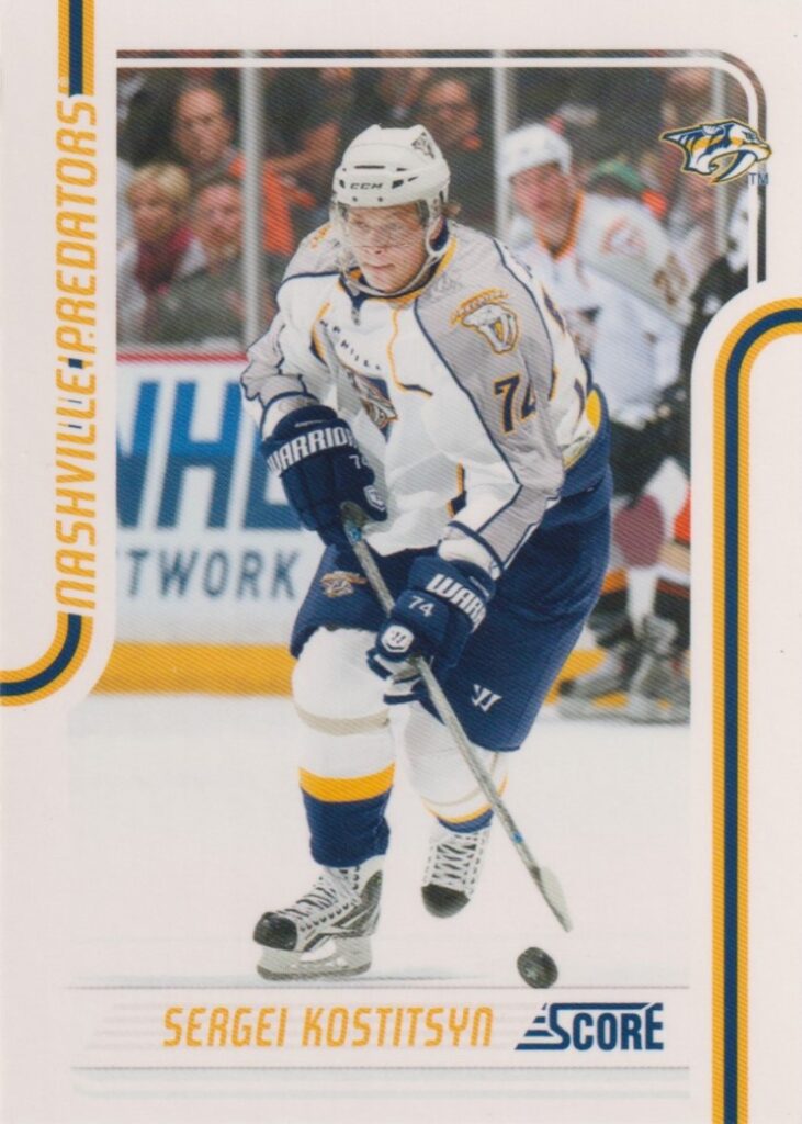 2011/12 Score – S. Kostitsyn Nas 265