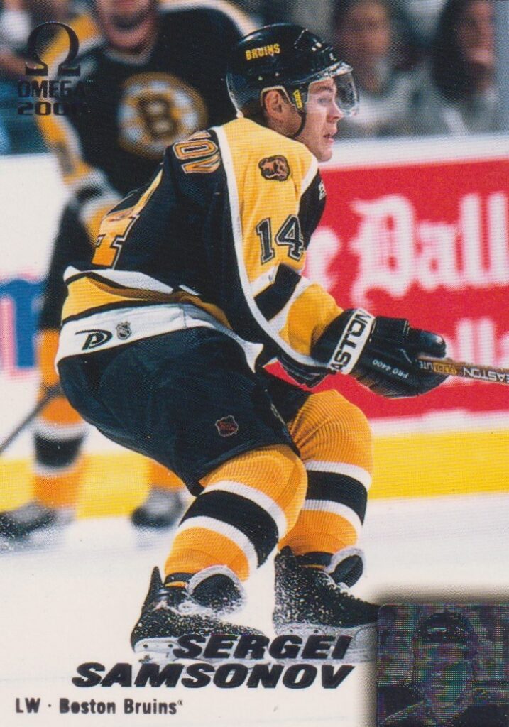 1999/00 Pacific Omega – S. Samsonov Bos 21