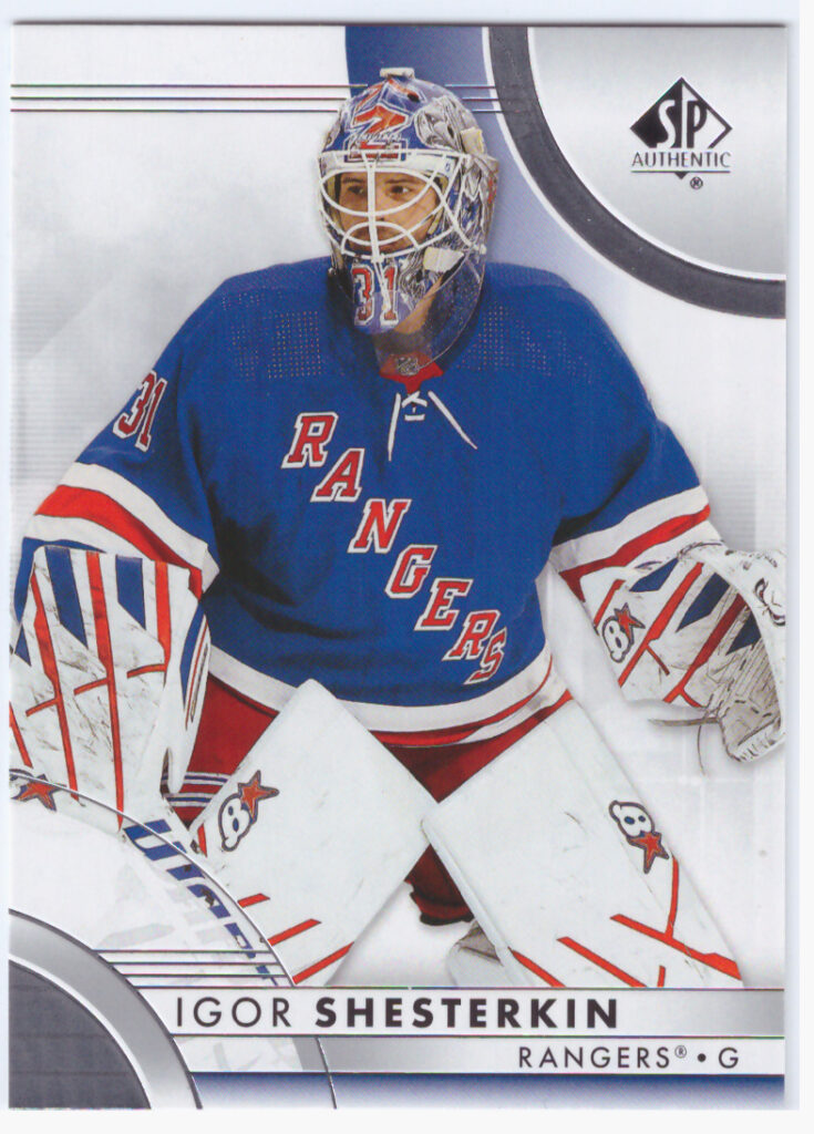 2023/24 SP Authentic – I.Shesterkin Nyr 9