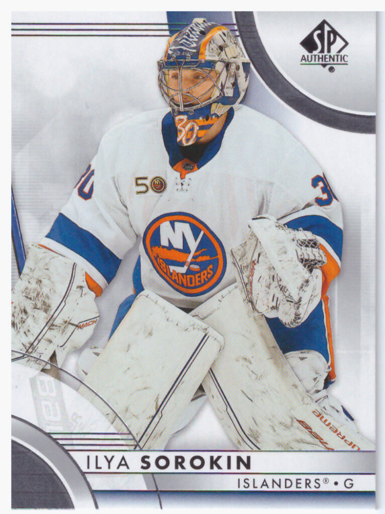 2023/24 SP Authentic – Ilya Sorokin New York Islanders 37