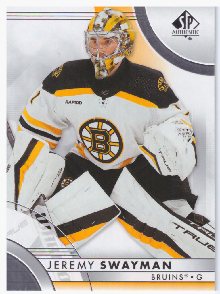 2023/24 SP Authentic – J.Swayman Bos 35