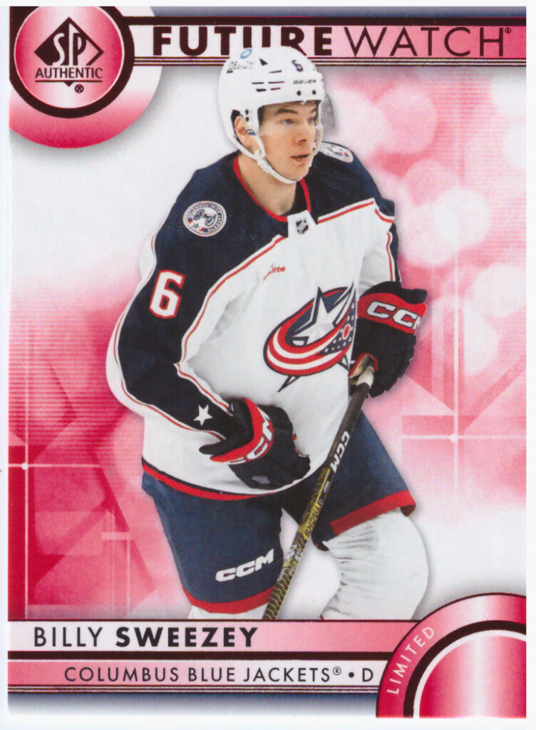 2023/24 SP Authentic – Billy Sweezey Columbus Blue Jackets 128