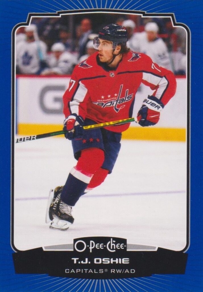 2022/23 O-Pee-Chee – T. J. Oshie Was 114