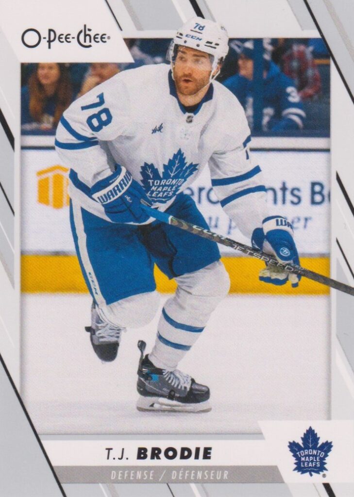 2023/24 O-Pee-Chee – T. J. Brodie Tor 487