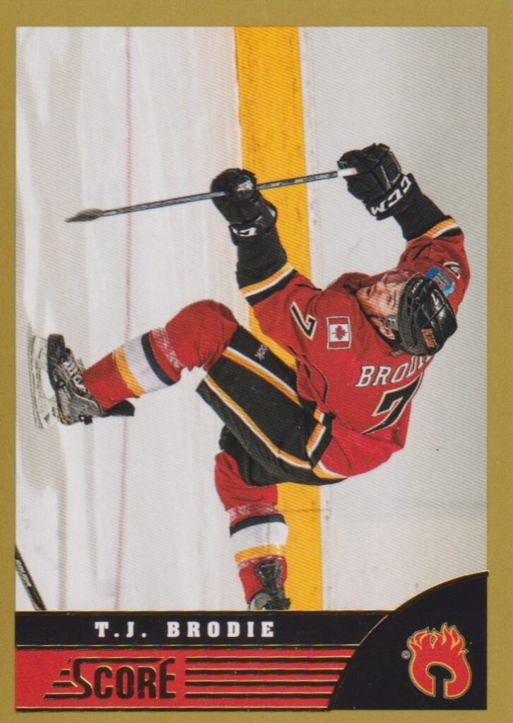 2013/14 SCORE – T. J. Brodie Cal 71