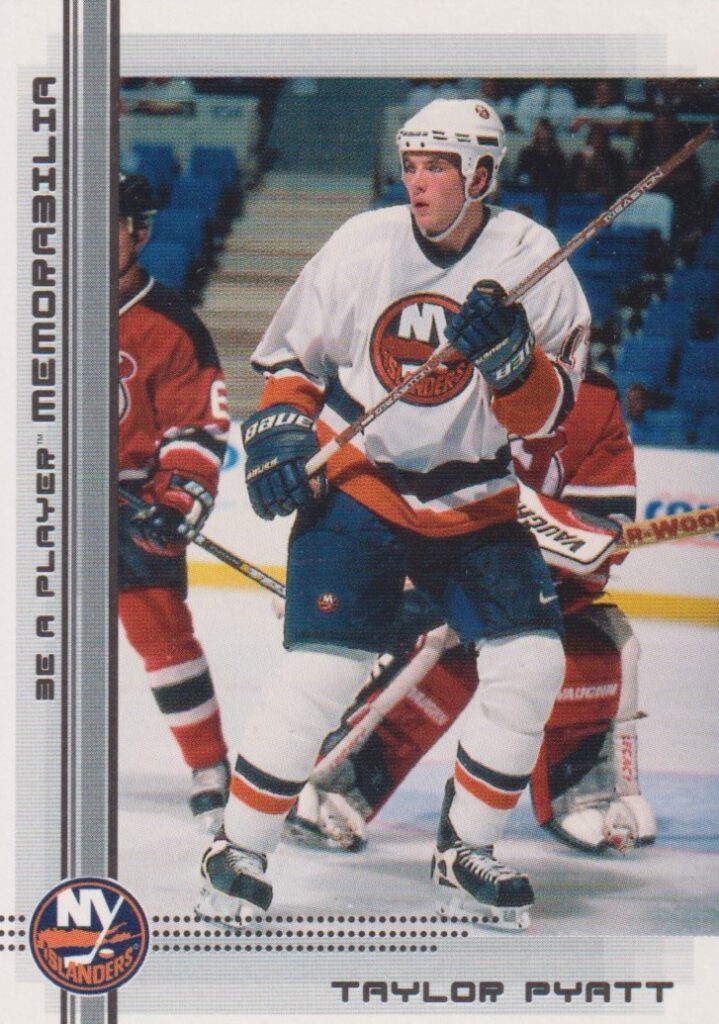 2000/01 Be a player memorabilia – T. Pyatt Nyi 423
