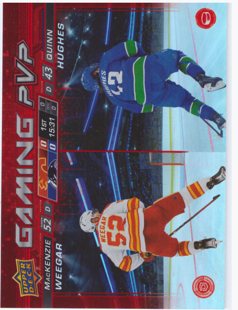 2024/25 Upper Deck Series 1 – M.Weegar, Q.Hughes GPVP-18