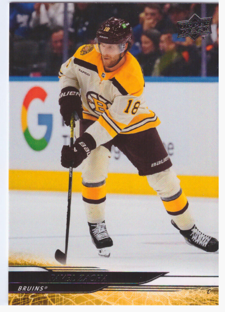 2024/25 Upper Deck Series 1 – P.Zacha Bos 21