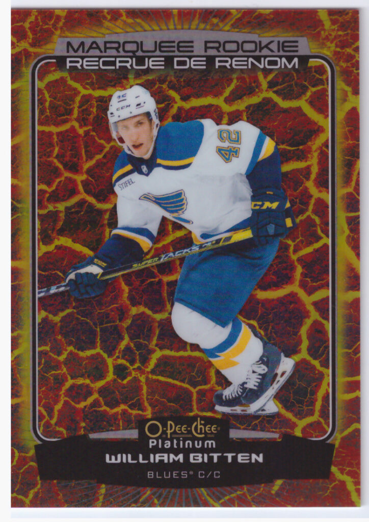 2022/23 O-Pee-Chee Platinum – W.Bitten Stl 275   /499