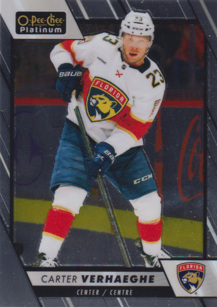 2023/24 O-Pee-Chee Platinum – Carter Verhaeghe Florida Panthers 122